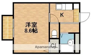 メゾン・カルテット【2階】の間取り