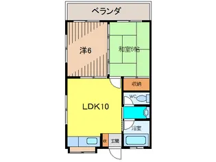 ターミーハイツ【3階】の間取り