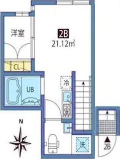 CielAzur【2階】の間取り