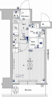 ガーラ・グランディ北池袋【8階】の間取り