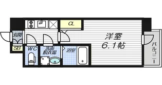 ファステート大阪ヒョードル【3階】の間取り