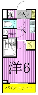 Rising place 綾瀬【2階】の間取り