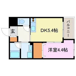 武三ビルディング【5階】の間取り