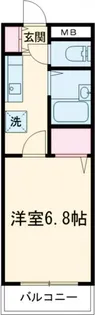 サン・オカベ・8【3階】の間取り