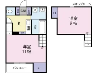 ココカラハウス南佐古 B【1階】の間取り