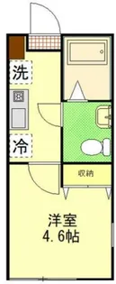 プライア読売ランド前【1階】の間取り