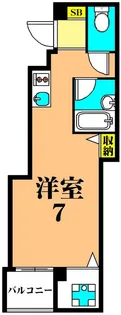 スプリングス戸越公園【3階】の間取り