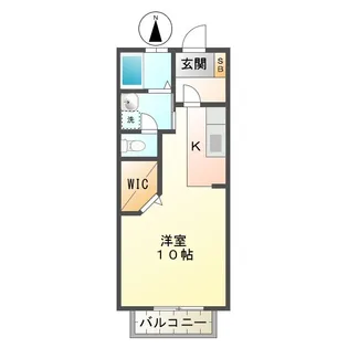 プリマ・クラッセ【1階】の間取り