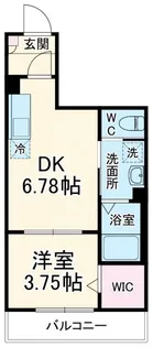 グランドソレイユ西船橋【1階】の間取り