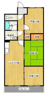 アーバンヒルズ浜松中野町【2階】の間取り