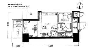 ライオンズプラザ平塚宝町【6階】の間取り