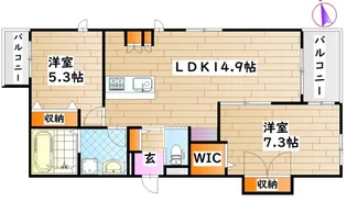 Gran Pearl【2階】の間取り