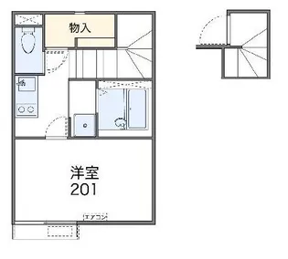 レオネクスト池上【2階】の間取り