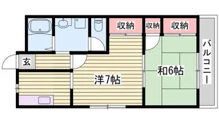 エステートQ07【3階】の間取り