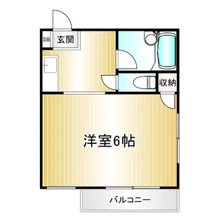エンゼル宮本【3階】の間取り