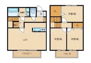 RISAB棟【1階】の間取り