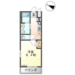 S BLOOD OZU BASE【2階】の間取り