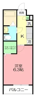 ファイブスター東海C棟【2階】の間取り
