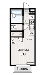メロディール【2階】の間取り