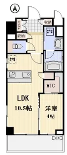 プロスペクト恩賜公園【2階】の間取り