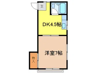 コ-ポDS【2階】の間取り