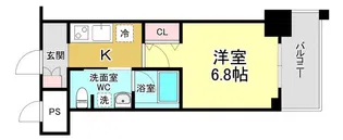 エルプレイス江坂II【6階】の間取り