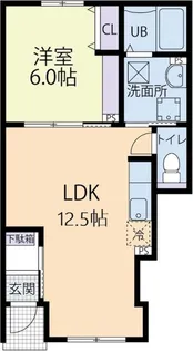 Opus One (オーパス ワン)【1階】の間取り