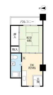 UR新豊里【11階】の間取り