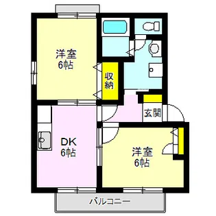イデアル C,D,E棟【1階】の間取り
