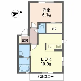 シーサイドひがし B棟【2階】の間取り
