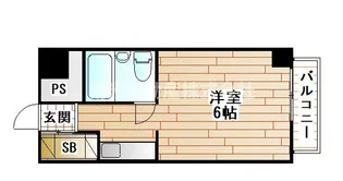 ラフォーレ菱屋西II【5階】の間取り
