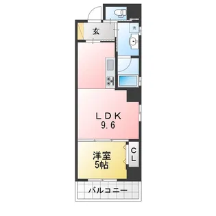 グラン・ボヌール新清州【3階】の間取り