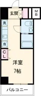 T-CASTLE西新井【3階】の間取り