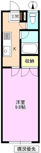 常磐城マンション【3階】の間取り