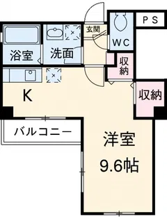 CREW HOUSE 東松戸【2階】の間取り