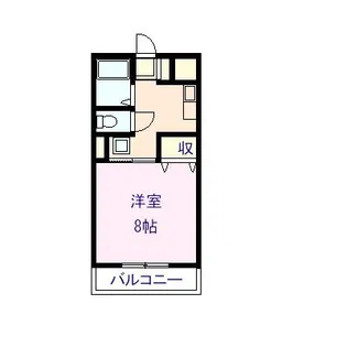 ロングヒルハイツ出雲II【3階】の間取り