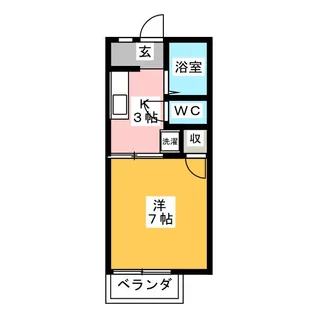 パル枇杷島 A棟【2階】の間取り
