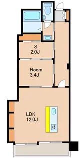 東京都杉並区高円寺南2【マンション】の間取り