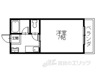 シャトーレ司【2階】の間取り