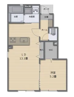 AceHaenosaki.A【1階】の間取り