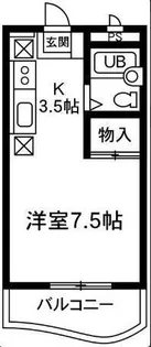 アイカワハイツ【2階】の間取り
