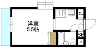 ルーラル三田【4階】の間取り