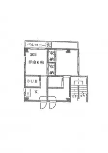 東京都世田谷区上祖師谷2【マンション】の間取り