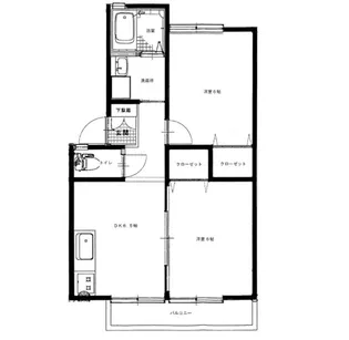 エスポワール柞田5号地【1階】の間取り