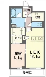 ヴィオラ・ボヌール【3階】の間取り