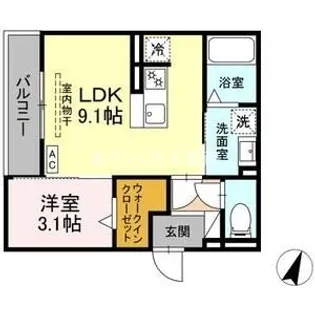 静岡県浜松市中央区広沢2【アパート】の間取り