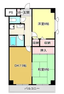 吉鴻ハイネス3【3階】の間取り