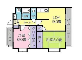 ビューテラス新川【3階】の間取り
