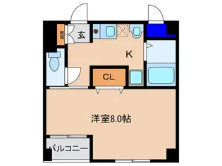 トラディショナル杉本【2階】の間取り