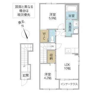 colline【2階】の間取り